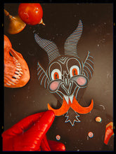 Load image into Gallery viewer, Krampus Paper Puppet
