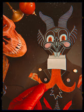 Load image into Gallery viewer, Krampus Paper Puppet
