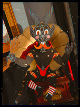 Load image into Gallery viewer, Krampus Paper Puppet
